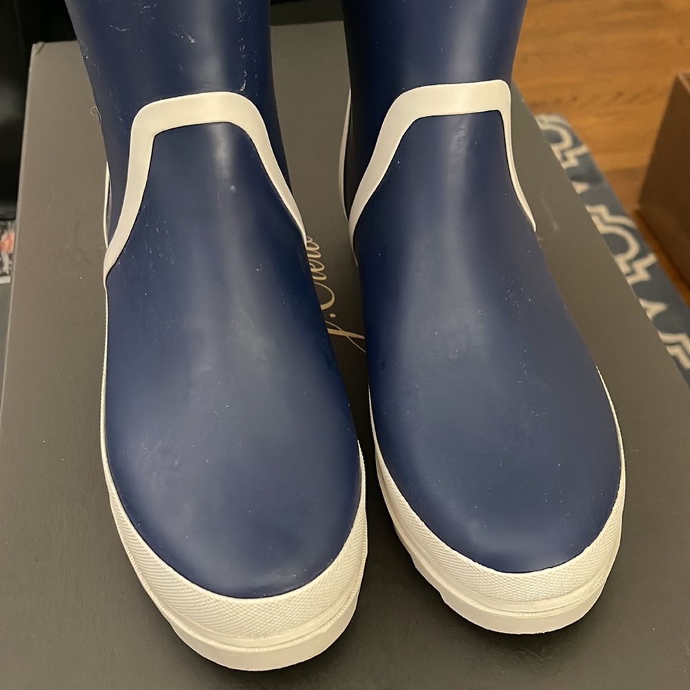J.Crew Tall lug-sole rain boots BA185 - Picture 4 of 8